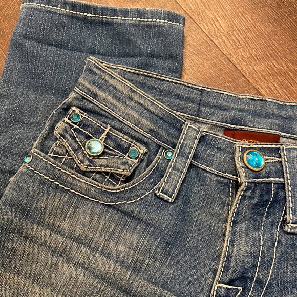 True Religion Billy Crop Jean - Size 26 - Picture 7 of 10